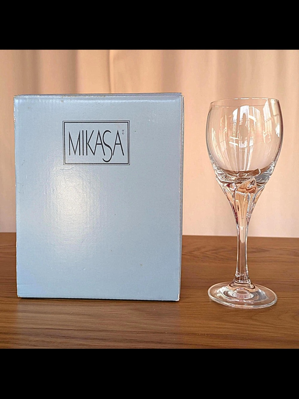 Mikasa Crystal Cordial Glass Set